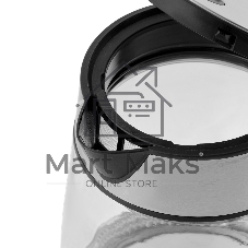 Чайник электрический Galaxy Line GL 0561, стекло, 2200 Вт, 1.7 л, многоцветная LED-подсветка, съемный фильтр, корпус из термостойкого стекла