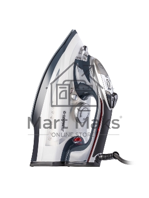 Утюг электрический Endever Delta-228 темно-синий/белый, 3000 Вт, подача пара 65 г/мин, паровой удар 180 г/мин, 10 шт/уп