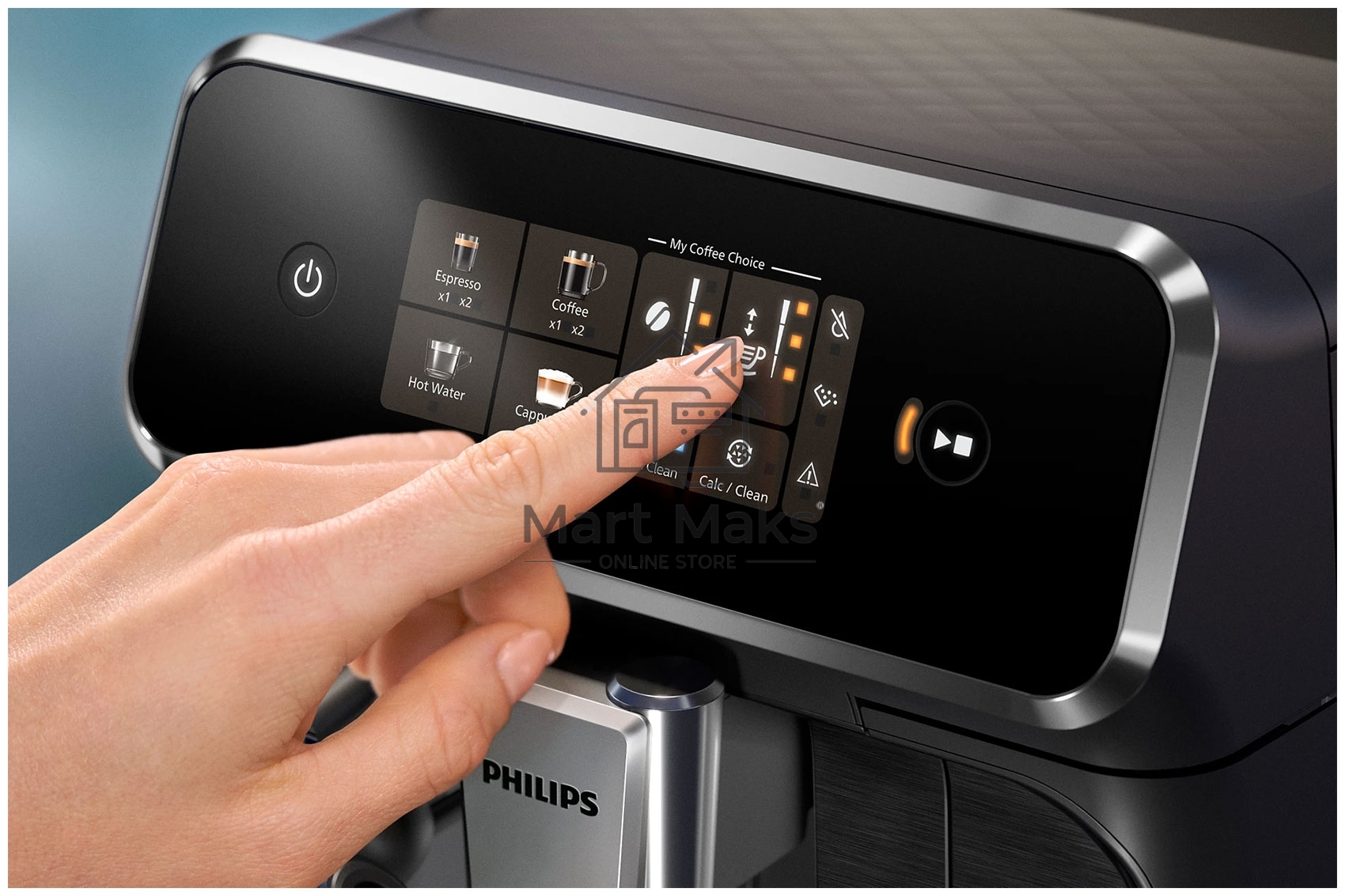 Кофемашина автоматическая PHILIPS EP2331/10 черный, исп. кофе - зерновой/молотый, 1,8 л, 1500 Вт, 15 Бар