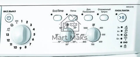 Стиральная машина Indesit IWSE6105(CIS)L белый, загрузка фронтальная 6 кг, 1000 об/мин., класс: А