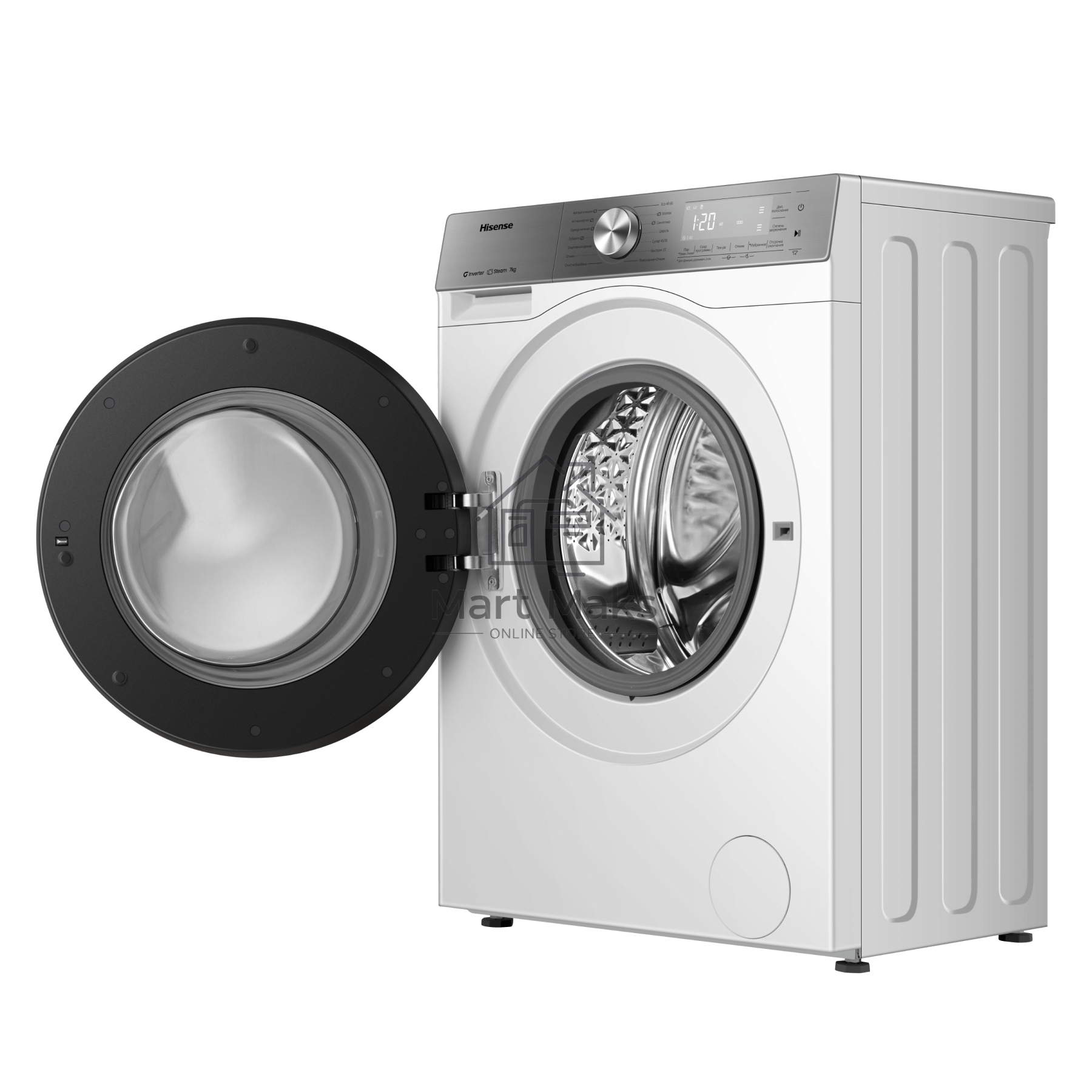 Стиральная машина Hisense WF5S7041BW3 класс: A загр.фронтальная макс.:7кг белый