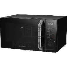 Микроволновая печь Rondell RDE-MW258 черный, 25 л, 900 Вт, переключатели - кнопки, поворотный механизм