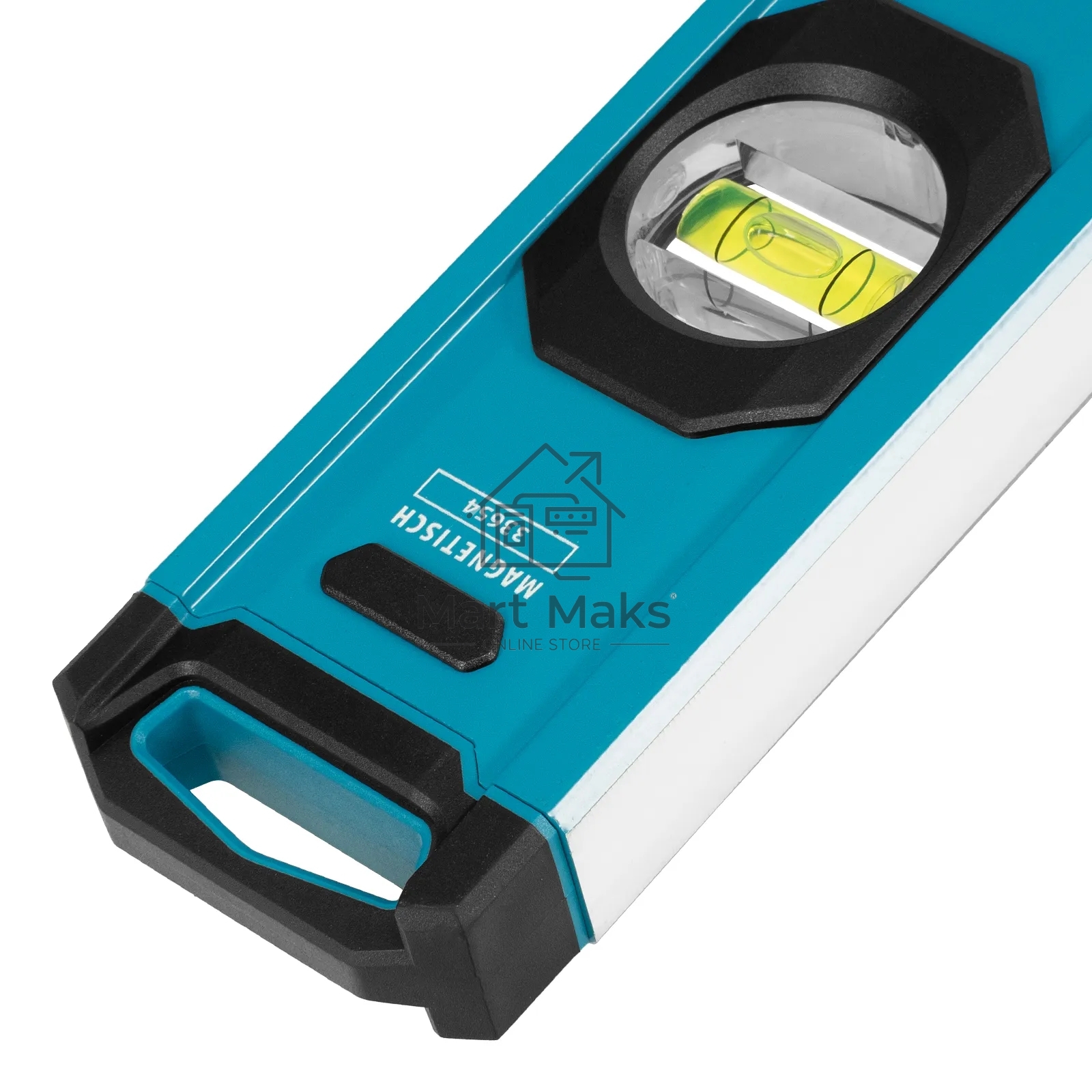 Уровень Gross 33654 алюминиевый, магнит., фрезерованный, 3 глазка, 0,5 мм/м, 1200 мм