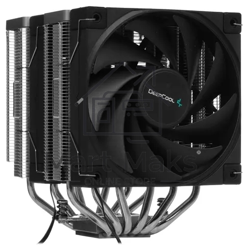 Кулер для процессора DEEPCOOL AK620 черный, 120 мм, алюминий/медь, 1850 об/мин, 28 дБ, 4 pin, 260 Вт, 162 мм