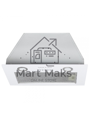 Вытяжка встраиваемая Zigmund & Shtain K 016.5 W белый, 52 см, 1050 куб. м/ч, 60 дБ