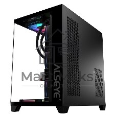 Корпус Alseye Paladin-B, Midi-Tower, чёрный, 4 x 120 мм