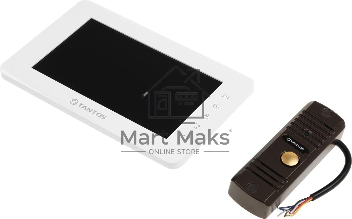 Комплект домофона Tantos Mia Kit белый