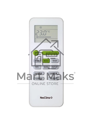 Кондиционер напольно-потолочный Neoclima NS/NU-36CT3 36000 BTU, 105 м², 40 дБ, охлаждение, обогрев, белый