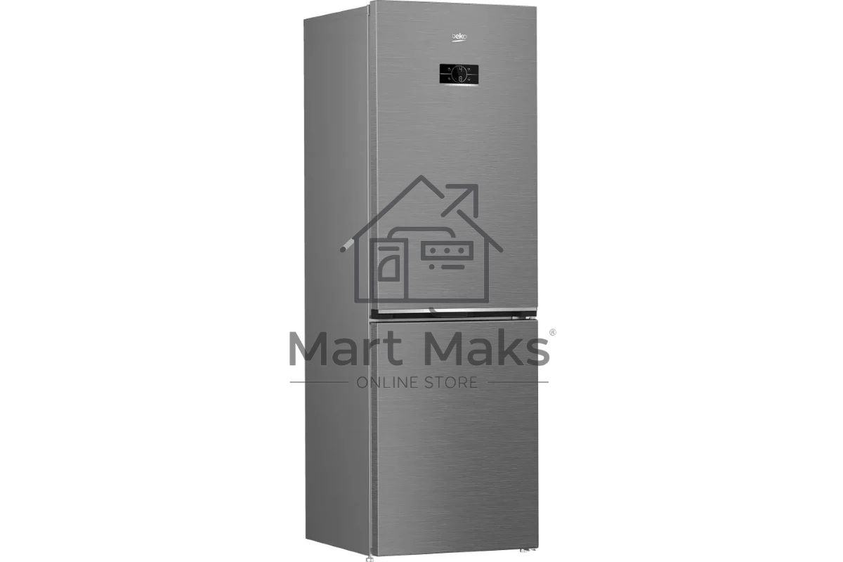 Холодильник Beko B3RCNK362HX нержавеющая сталь двухкамерный 220/100л морозилка снизу Total No Frost