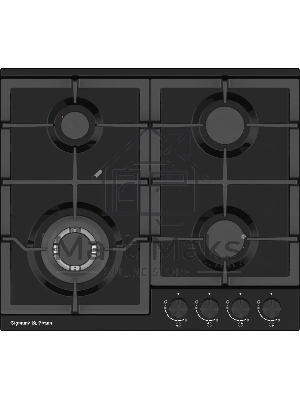 Газовая варочная панель Zigmund & Shtain G 14.6 B независимая, черный