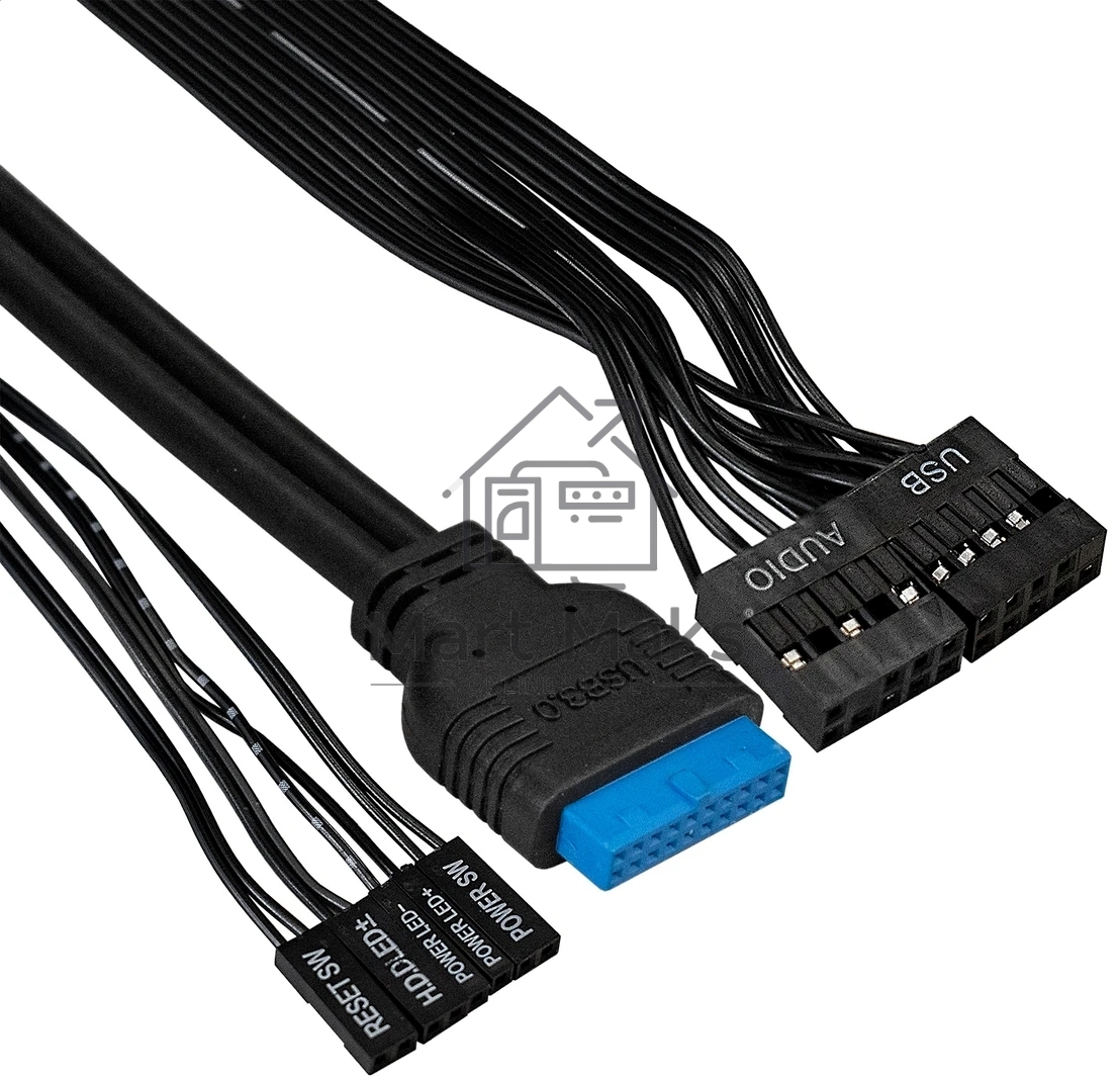 Компьютерный корпус Miditower ExeGate XP-340U-UNS350 (ATX, БП UNS350 с вент. 12см, 1*USB+2*USB3.0, аудио)