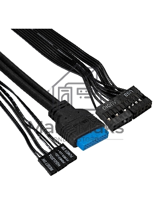 Компьютерный корпус Miditower ExeGate XP-340U-UNS350 (ATX, БП UNS350 с вент. 12см, 1хUSB/2хUSB 3.0, аудио)