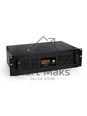 Источник бесперебойного питания ExeGate ServerRM UNL-1500.LCD.AVR.С13.RJ.USB.3U 1500VA/900W, LCD, AVR, 4*C13, RJ45/11, USB, 3U