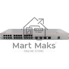 Коммутатор Huawei S310-24T4X, 24×1 Гбит/с + 4×10 Гбит/с SFP+, управляемый