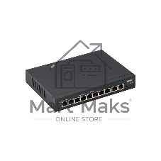 Коммутатор Бастион SKAT PoE-8E-2E, 8×100 Мбит/с PoE++ + 2×100 Мбит/с Uplink, неуправляемый
