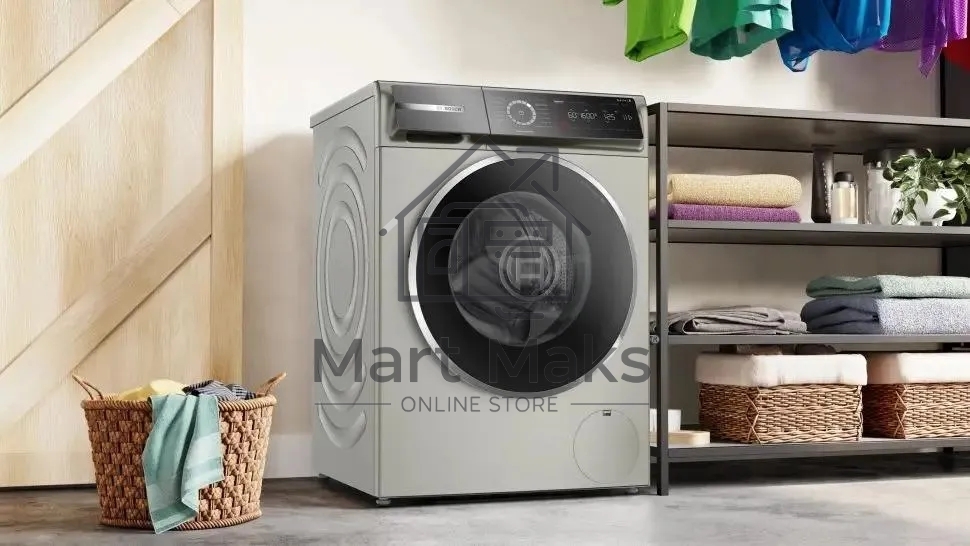 Стиральная машина Bosch 8-Series WGB2560XME серый, загрузка фронтальная 10 кг, 1600 об/мин., класс: А