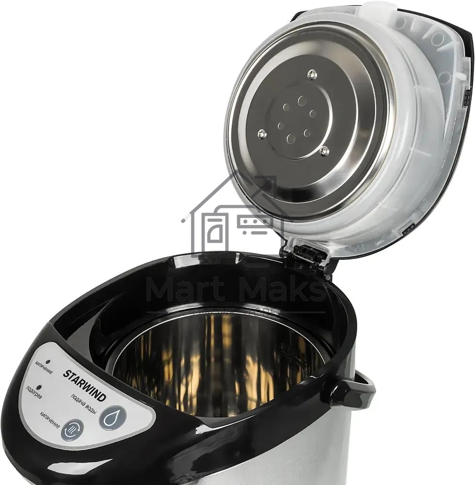 Термопот Starwind STP5181 5л. 750Вт черный/серебристый