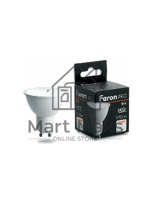 Лампа светодиодная Feron PRO LB-1608 8Вт 230В GU10 дневной