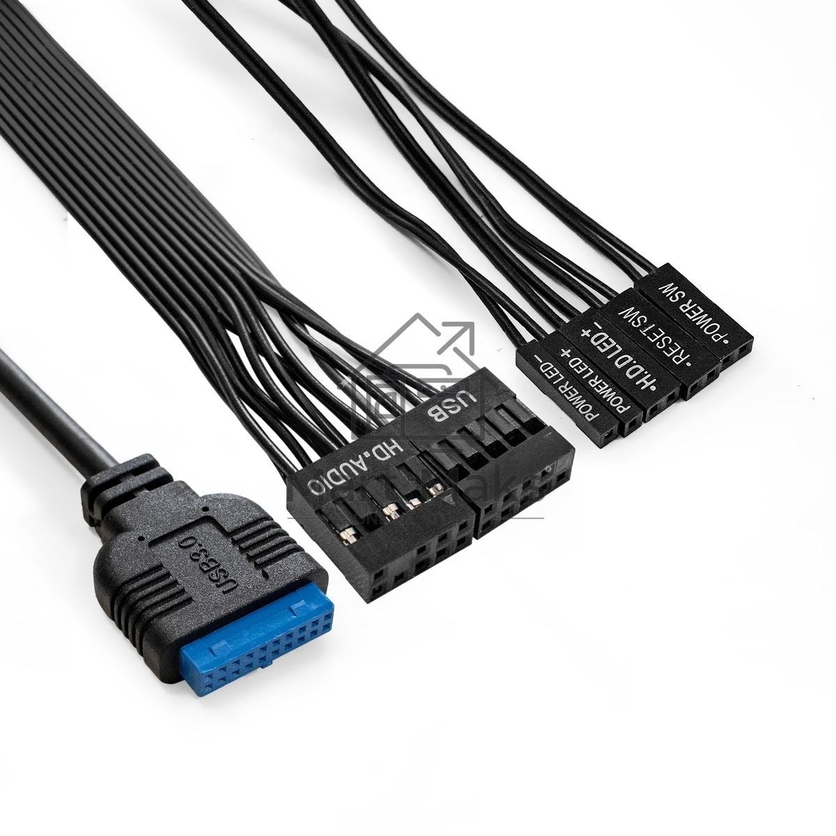 Компьютерный корпус Minitower ExeGate BAA-113-AAA400 (mATX, БП AAA400 с вент. 8см, 2*USB, аудио, черный)