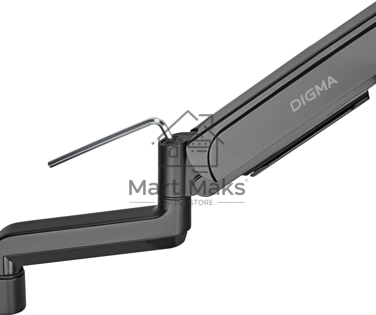 Кронштейн для мониторов ЖК Digma D-MM201 черный 17