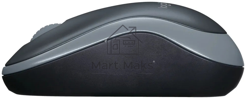 Мышь беспроводная Logitech B175 черный/серый, 1000 dpi, радиоканал, USB, кнопки - 3