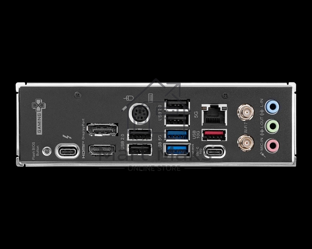 Материнская плата MSI Z890 GAMING PLUS WIFI, LGA 1851, Intel Z890, 4xDDR5, 4xSATA, 4xM.2, 1xPCIe 5.0 x16, 2xPCIe 4.0 x4, 1xPCIe x1, 1xHDMI, 1xDP, 1xUSB-C Thunderbolt 4, 1xUSB-C 3.2 Gen 2, 1x 5Gb LAN, 1xUSB-A 3.2 Gen 2, 2xUSB-A 3.2 Gen 1, 4xUSB-A 2.0, 3x3.