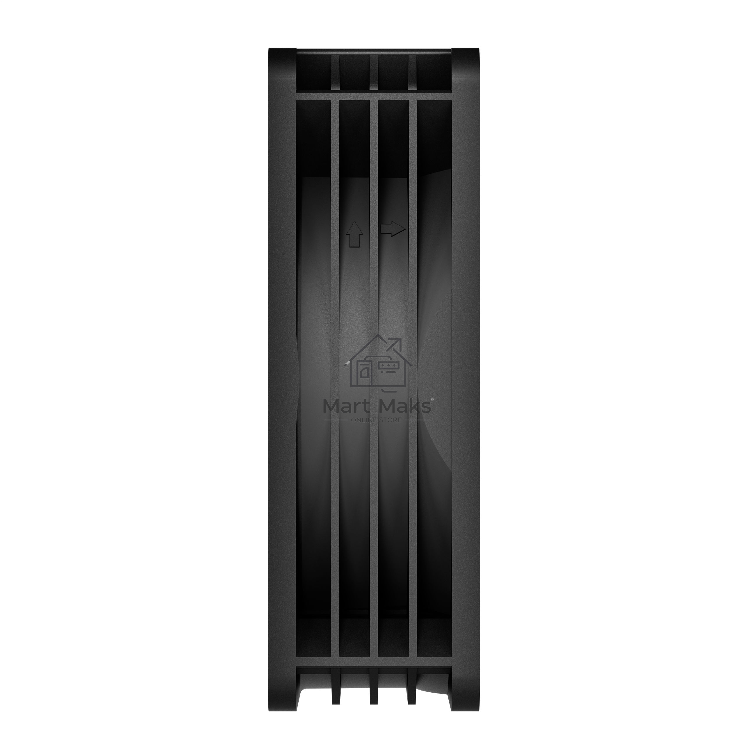 Вентилятор для корпуса Arctic S12038-4K черный, 120 мм, 4000 об/мин, 4 pin