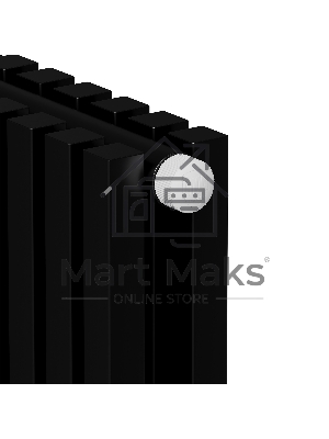 Дизайн-радиатор Royal Thermo Shift Q30 VC2180 - 12 секц. RAL9005m