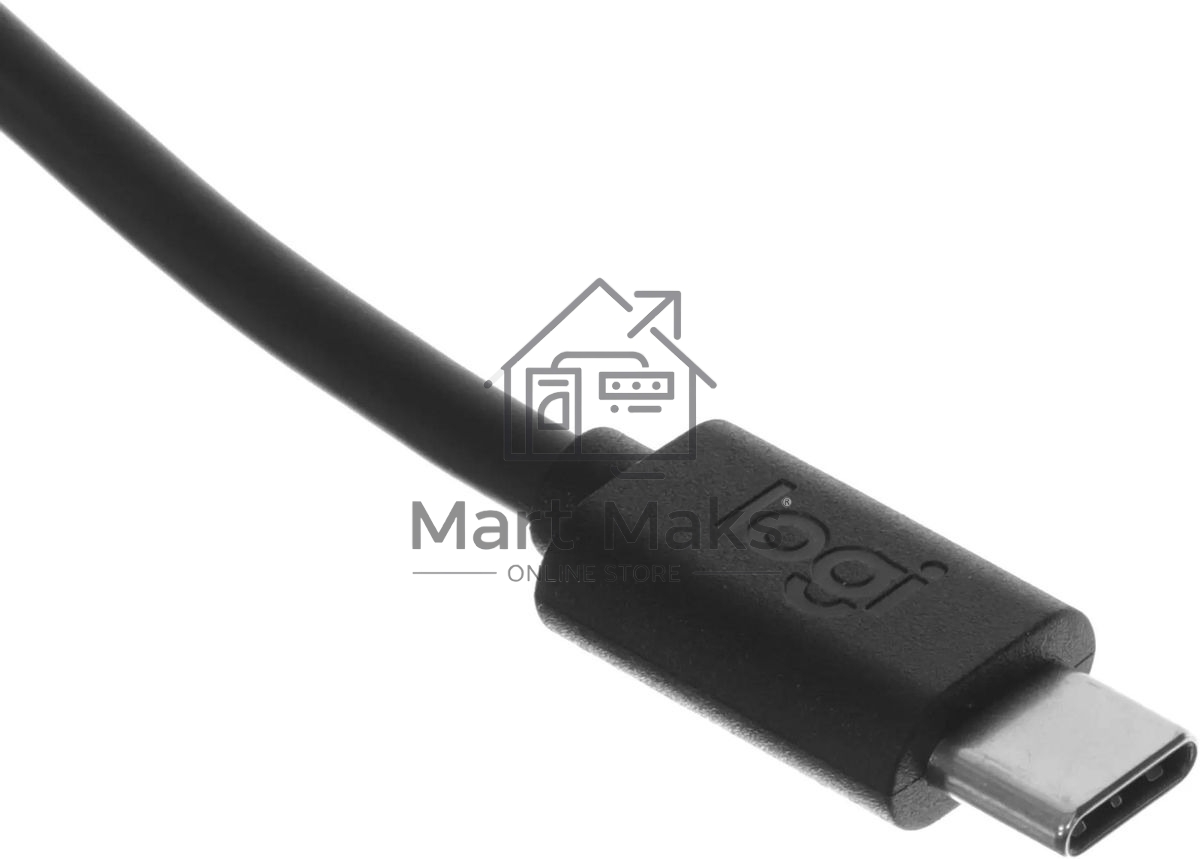 Гарнитура проводная Logitech Headset H390 USB черный