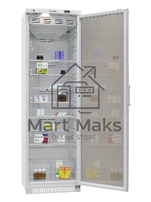 Холодильник фармацевтический Pozis ХФ-400-3 тонированное стекло однокамерный 400 л