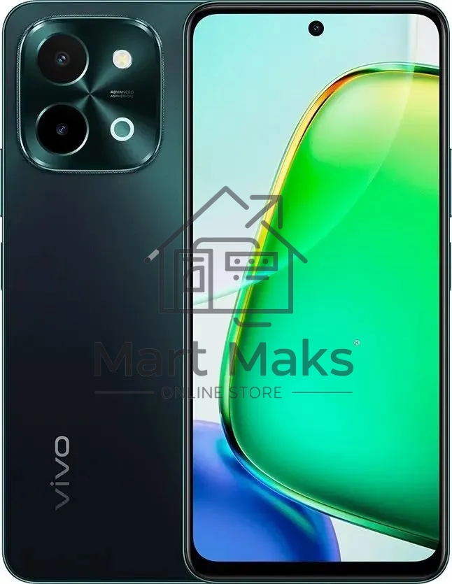 Смартфон Vivo Y28, 8/256Gb, темный изумруд