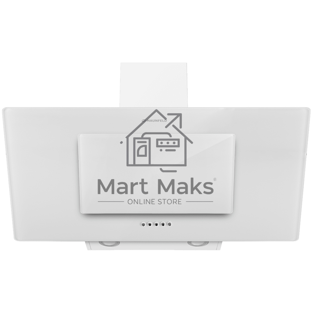 Вытяжка наклонная Maunfeld Tower 90 белый, 90 см, 700 куб. м/ч, 66 дБ