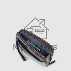 Клатч Piquadro Blue Square AC6901B2R/MO красное дерево натур.кожа