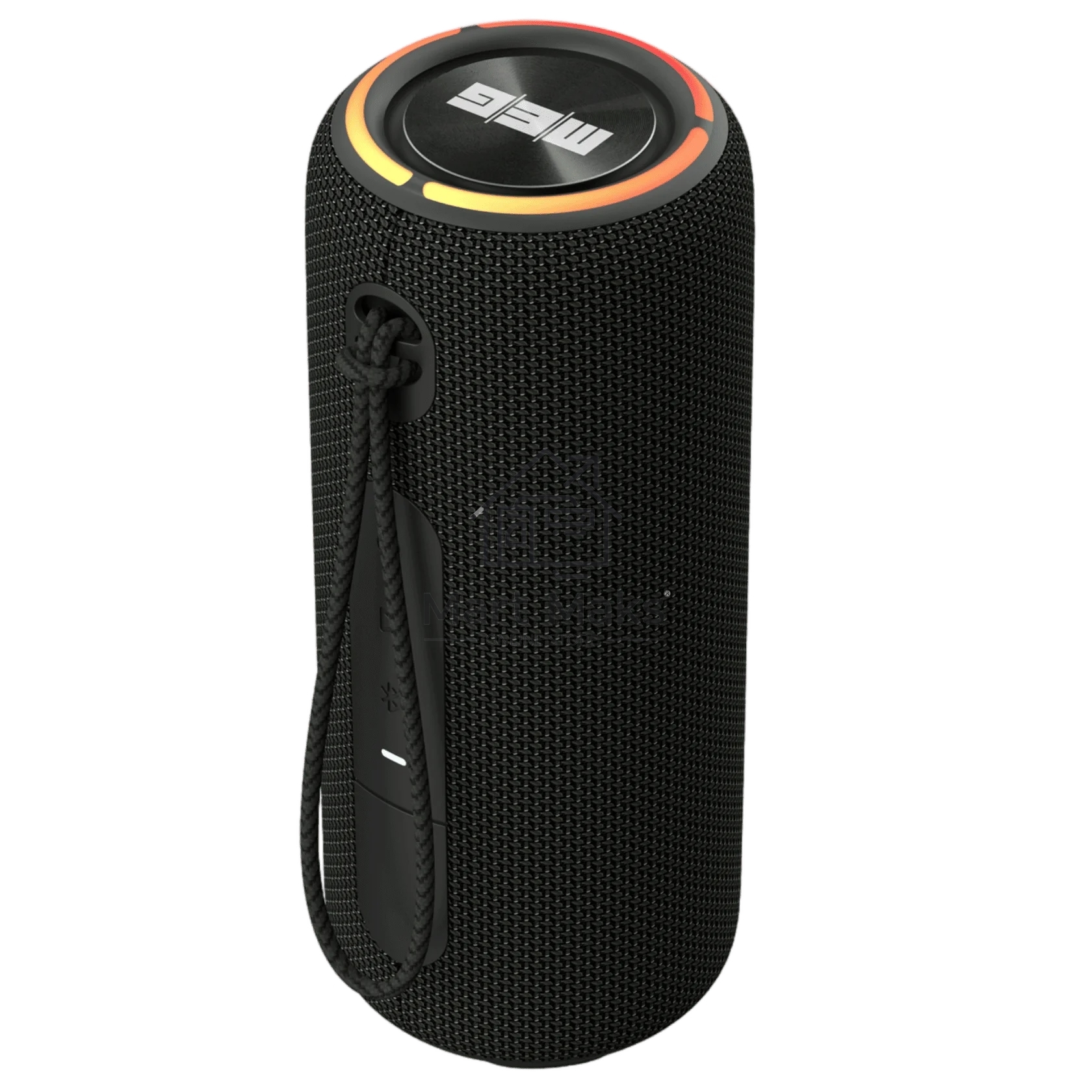 Портативная колонка MEG SSA45BL, 45Вт, Bluetooth, влагозащита IPX7, сабвуфер, эквалайзер, черная