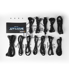 Блок питания, Chieftec, Atmos CPX-750FC, 750Вт, 80 PLUS GOLD, 120мм, черный