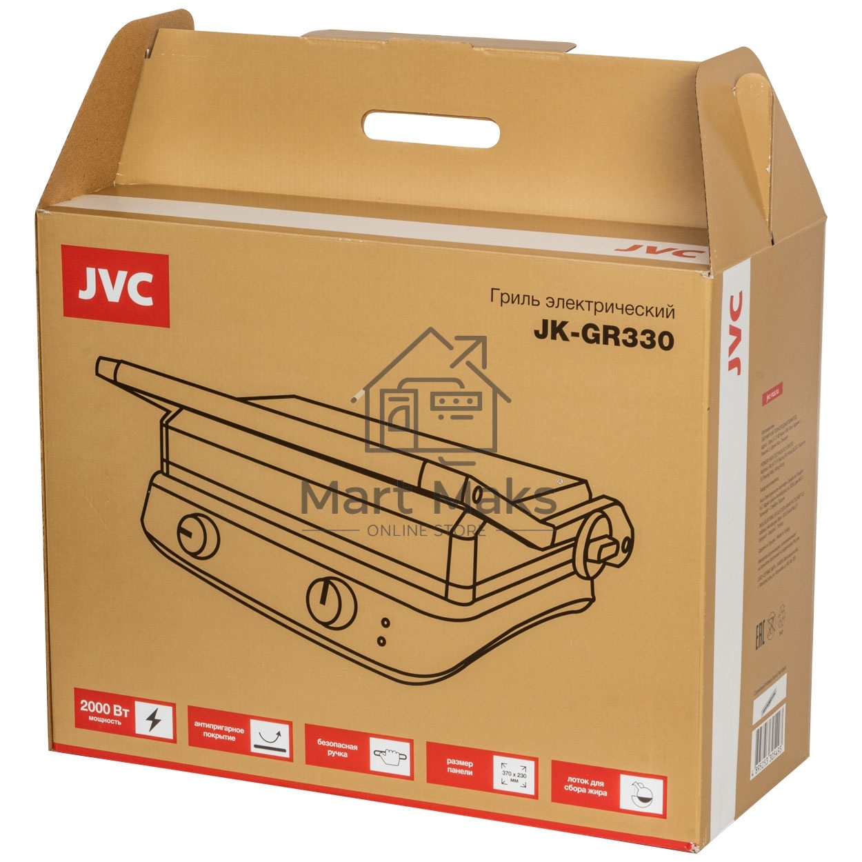 Электрический гриль JVC JK-GR330
