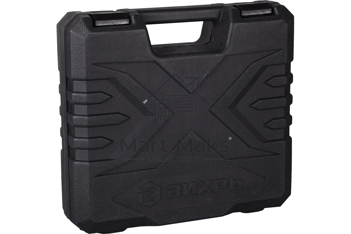 Дрель-шуруповерт Вихрь ДА-12Л-2к 72/14/7, Аккумуляторная, 12В, 2 АКБ, Кейс