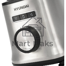 Блендер стационарный Hyundai HYB-S4921 1500 Вт, 1,8 л, серебристый/черный