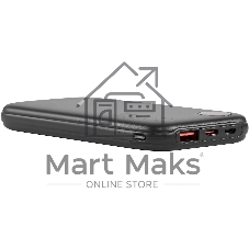 Портативный аккумулятор Digma DGPF10B 10000mAh QC3.0/PD3.0 22.5W 3A USB-A/USB-C черный