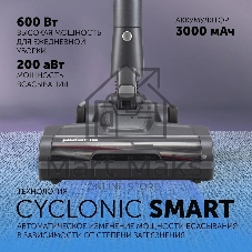 Пылесос Polaris IQ Home PVCS 4070 600Вт графит/серый