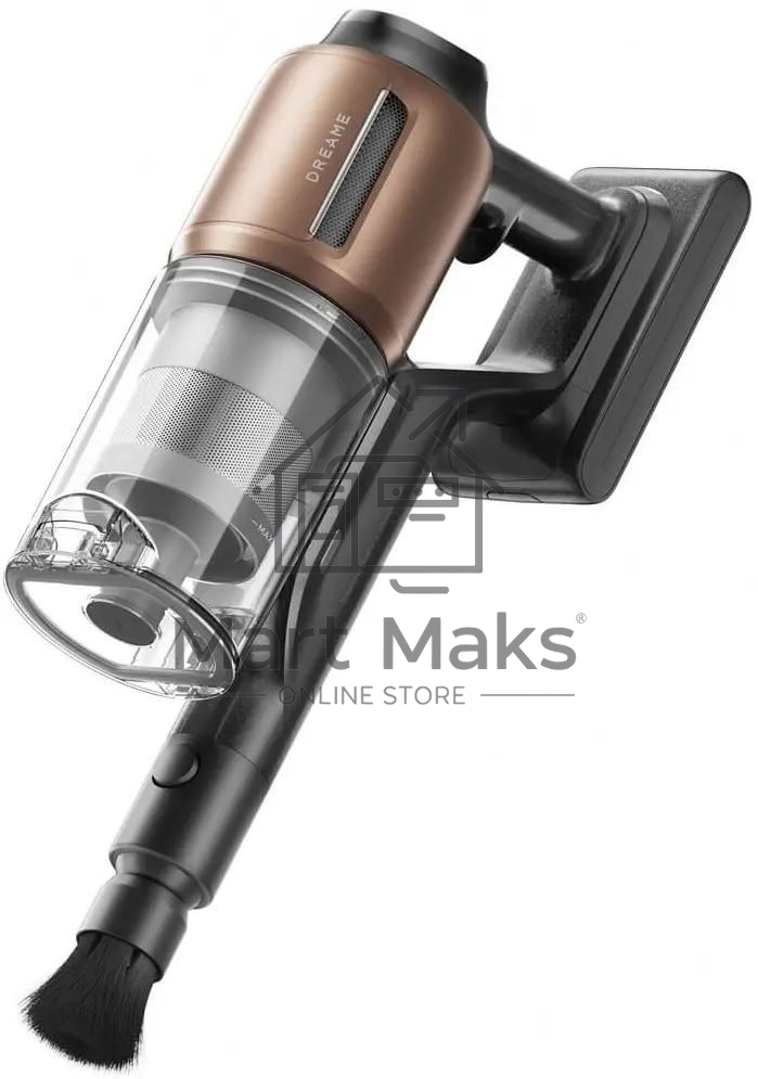 Пылесос вертикальный Dreame Z20 AquaCycle черный/бронзовый, питание от аккумулятора, 250 Вт, уборка влажная/сухая, пылесборник 0.6 л