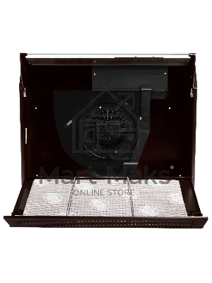 Вытяжка подвесная Elikor Davoline 60П-290-П3Л коричневый, 60 см, 290 куб. м/ч, 52 дБ