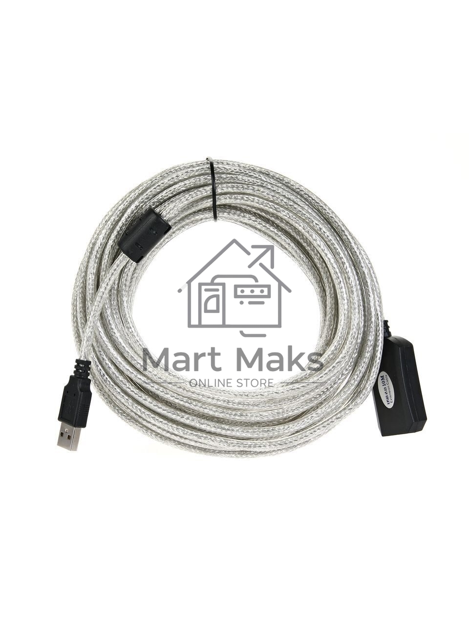 Кабель VCOM VUS7049-10M USB2.0-repeater, удлинительный активный <Am-->Af> 10м