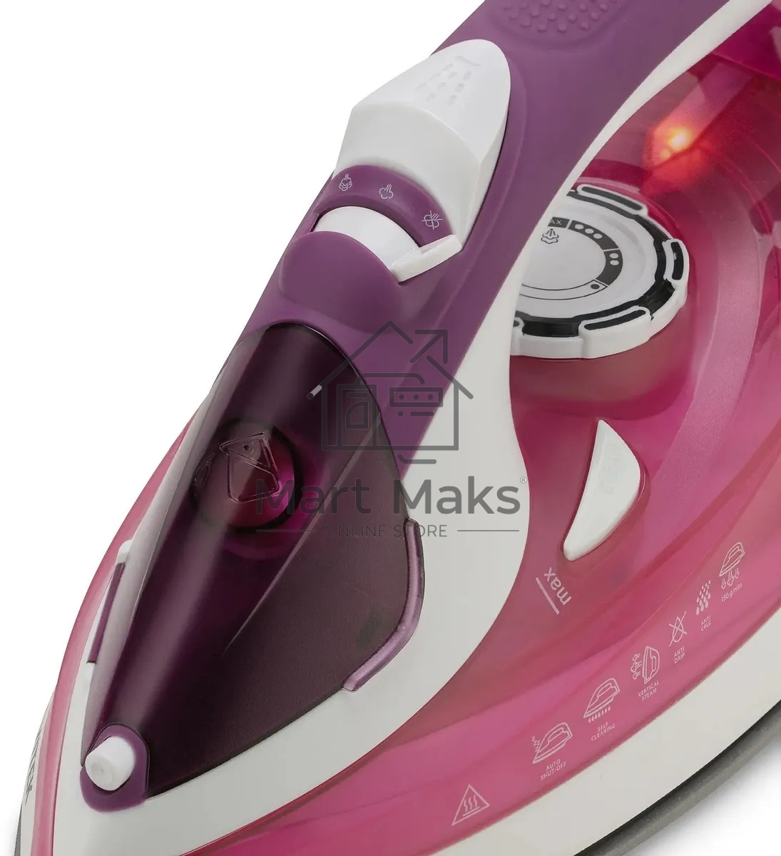 Утюг Vitek VT-8354 фиолетовый/белый