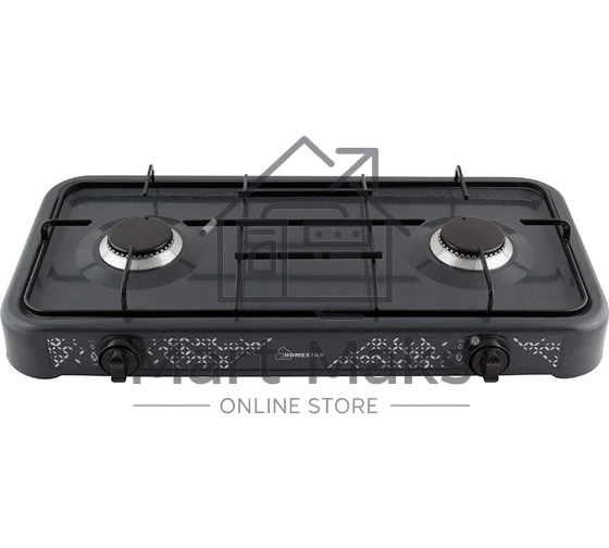 Плита газовая HOMESTAR HS-1202 2-х конфорочная (003699)