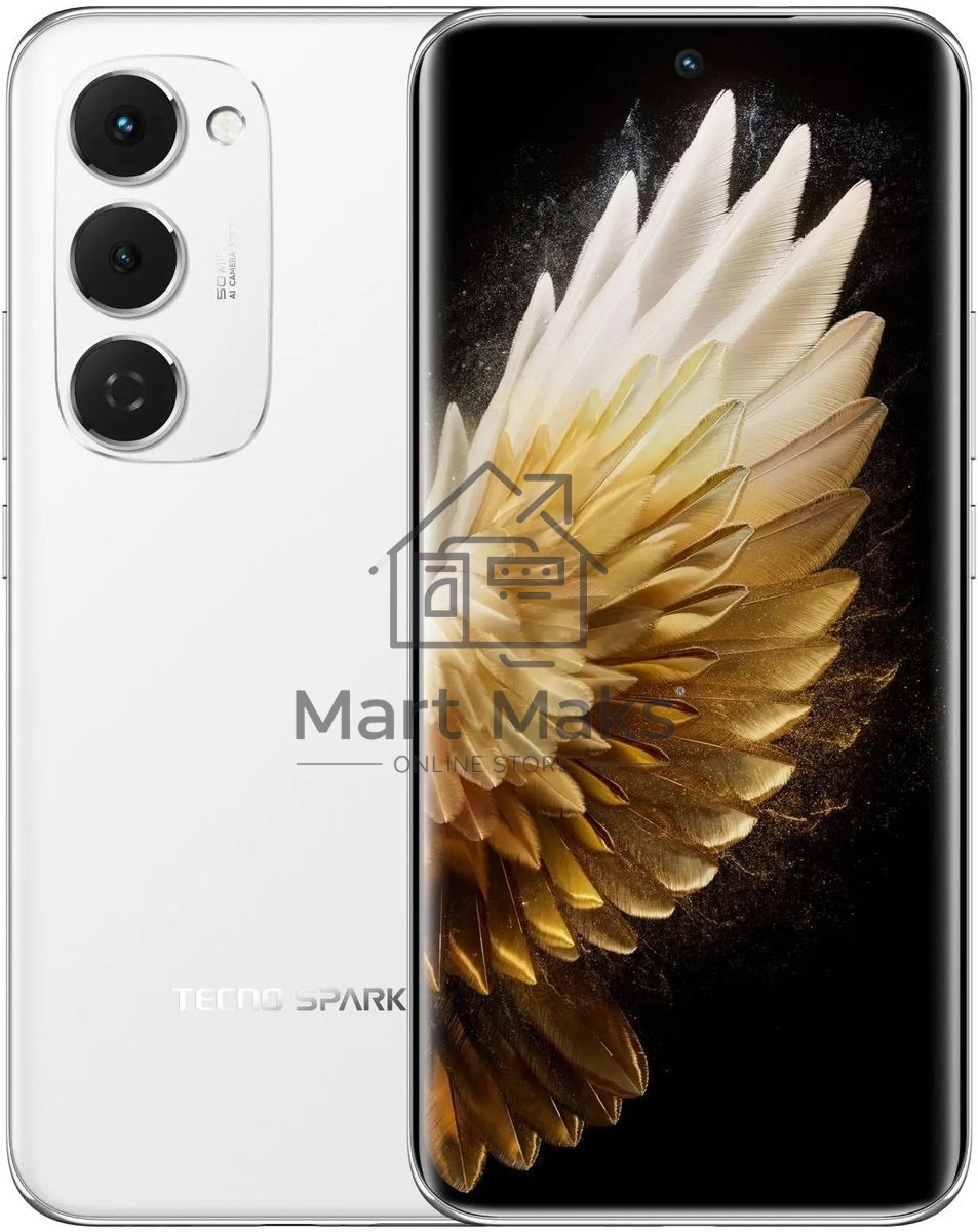 Смартфон Tecno Spark 40 Pro+ 8/256Gb белый