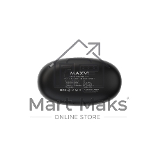 Беспроводные наушники Maxvi MHF-109BT черные TWS\капли\LCD\Sensor\200 мАч\5.2\кабель Type-C