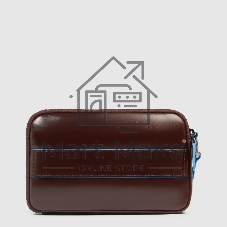 Клатч Piquadro Blue Square AC6901B2R/MO красное дерево натур.кожа