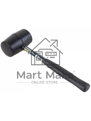 Резиновый молоток со стальной ручкой Deli DL5612 340 грамм, длина 260 мм