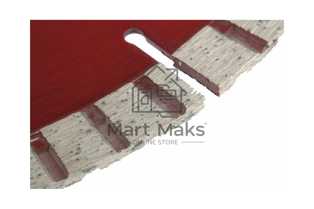 Диск алмазный отрезной MATRIX Турбо-сегментный, 230x22,2 мм, сухая резка MATRIX Professional 73150